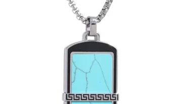 Turquoise Pendant Necklace for Healing & Spiritual Growth